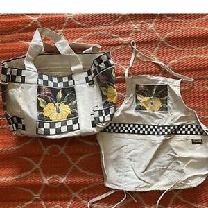 Stanley Floral Checkboard Tool Bag Canvas